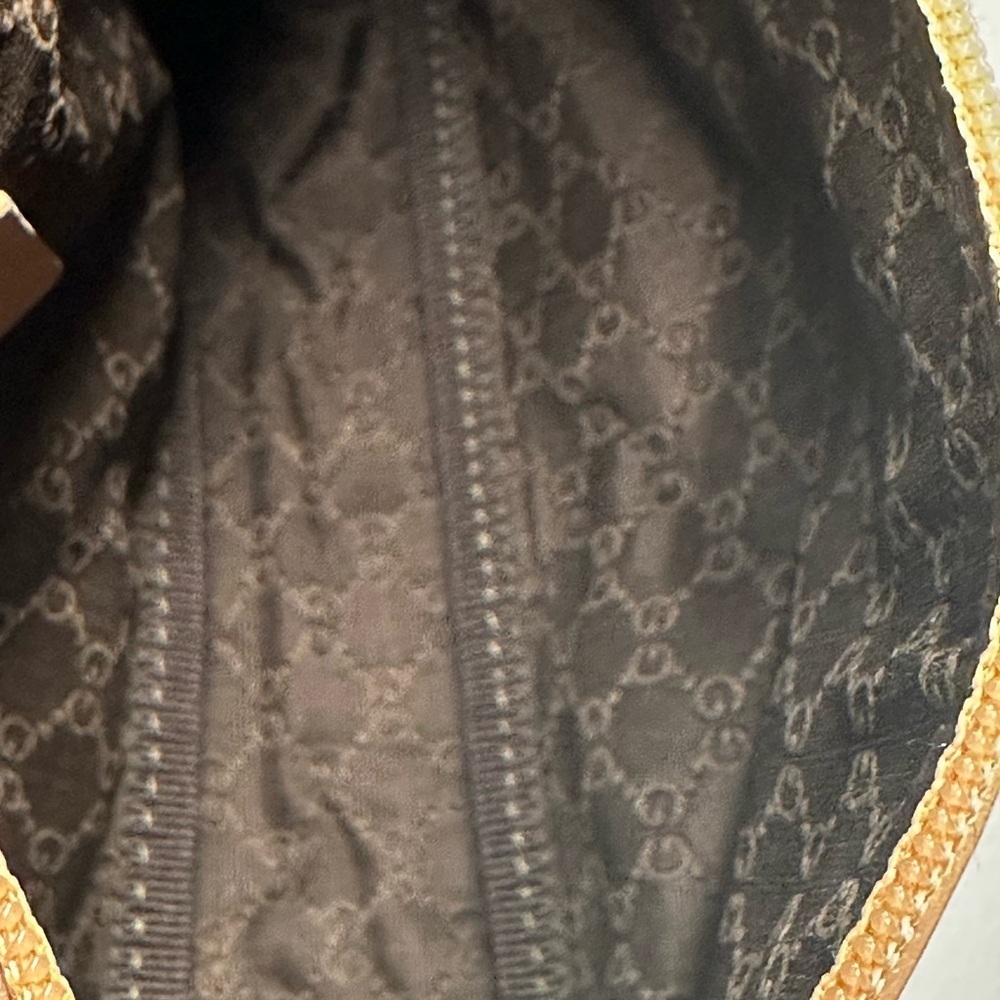 🔥🔥🔥Gucci Tan and White Mini Bag with Silver Accents EUC! + COA - Picture 12 of 12
